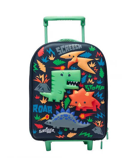 Smiggle - ओवर और अंडर प्रीस्कूल और डेकेयर व्हील्ड सूटकेस