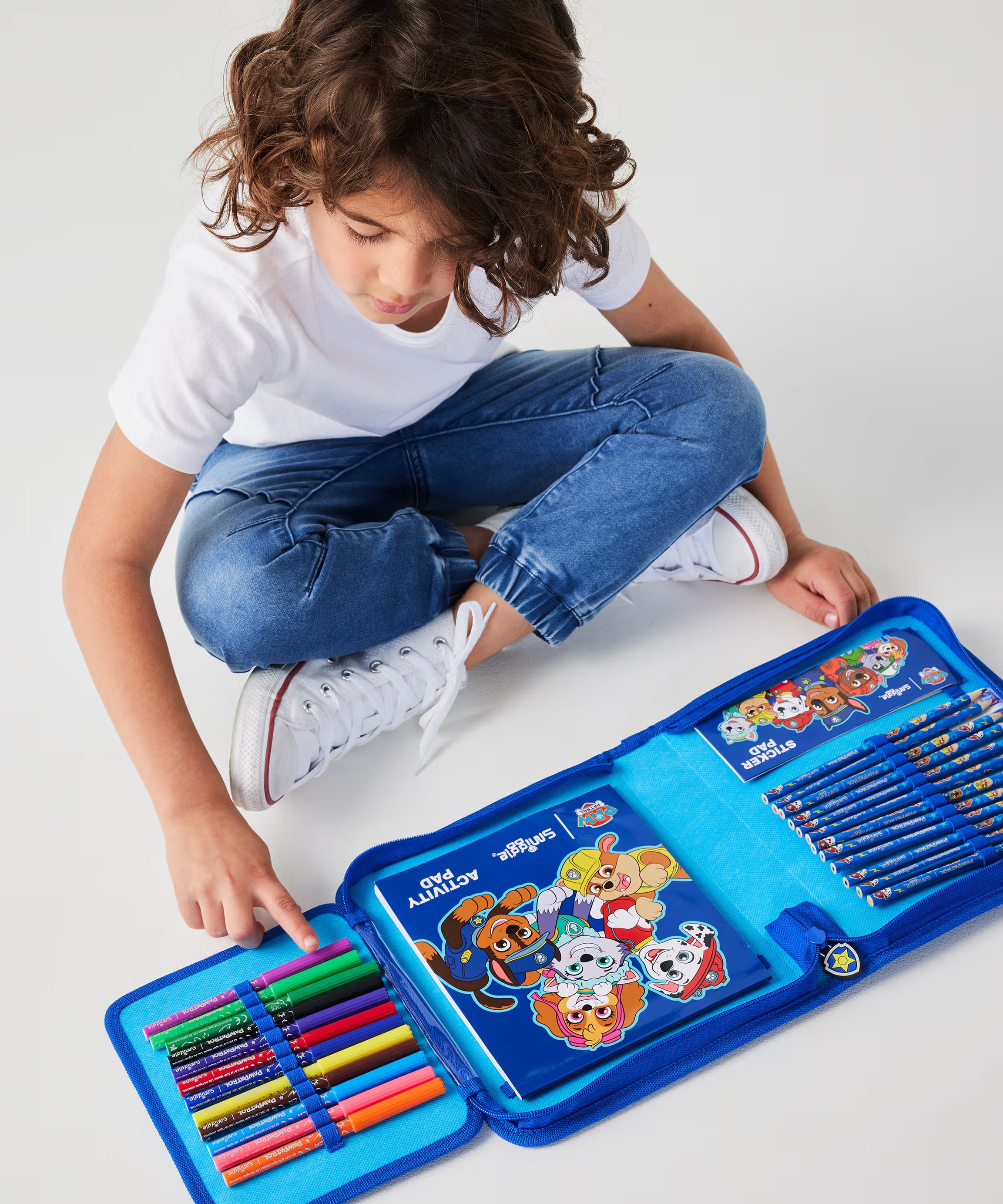 Smiggle - Paw Patrol Kırtasiye Seti ve Kalem Kutusu - Dinossi