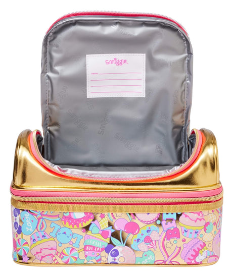 Smiggle - 20. Doğum Günü Çift Katlı Beslenme Çantası-Dinossi