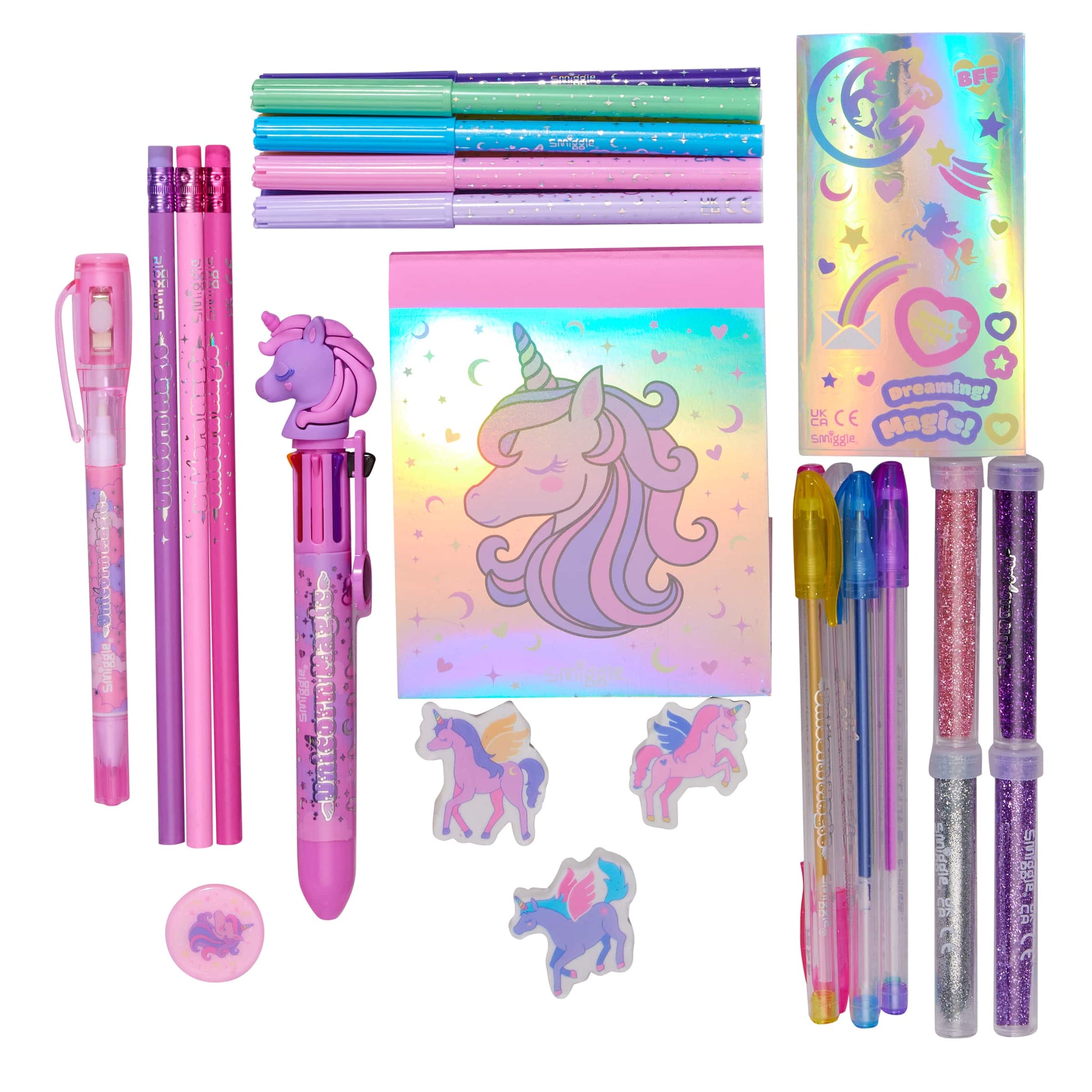 Smiggle - Spy Time Boyama ve Yazma Seti - Dinossi