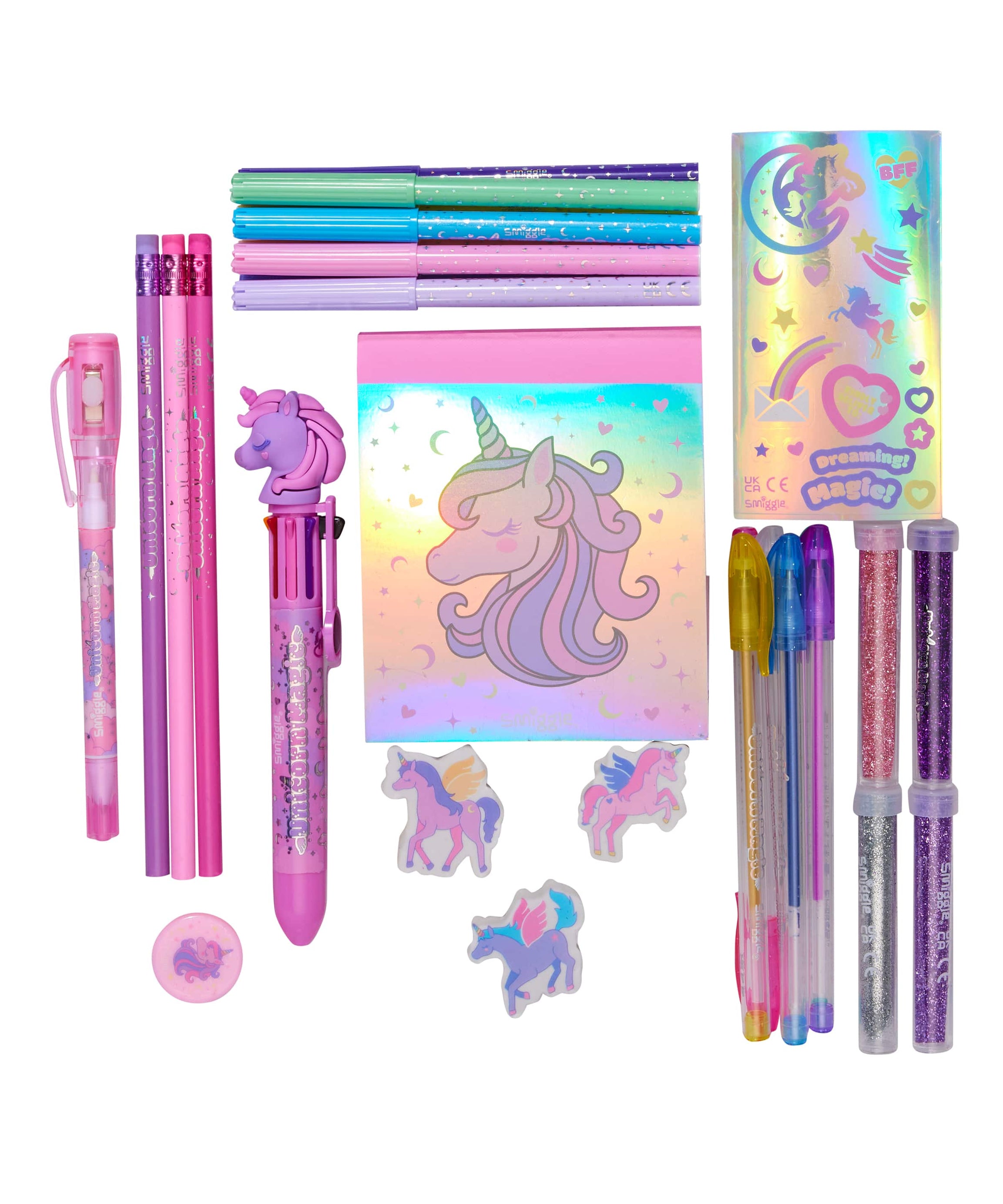 Smiggle - Spy Time Boyama ve Yazma Seti - Dinossi