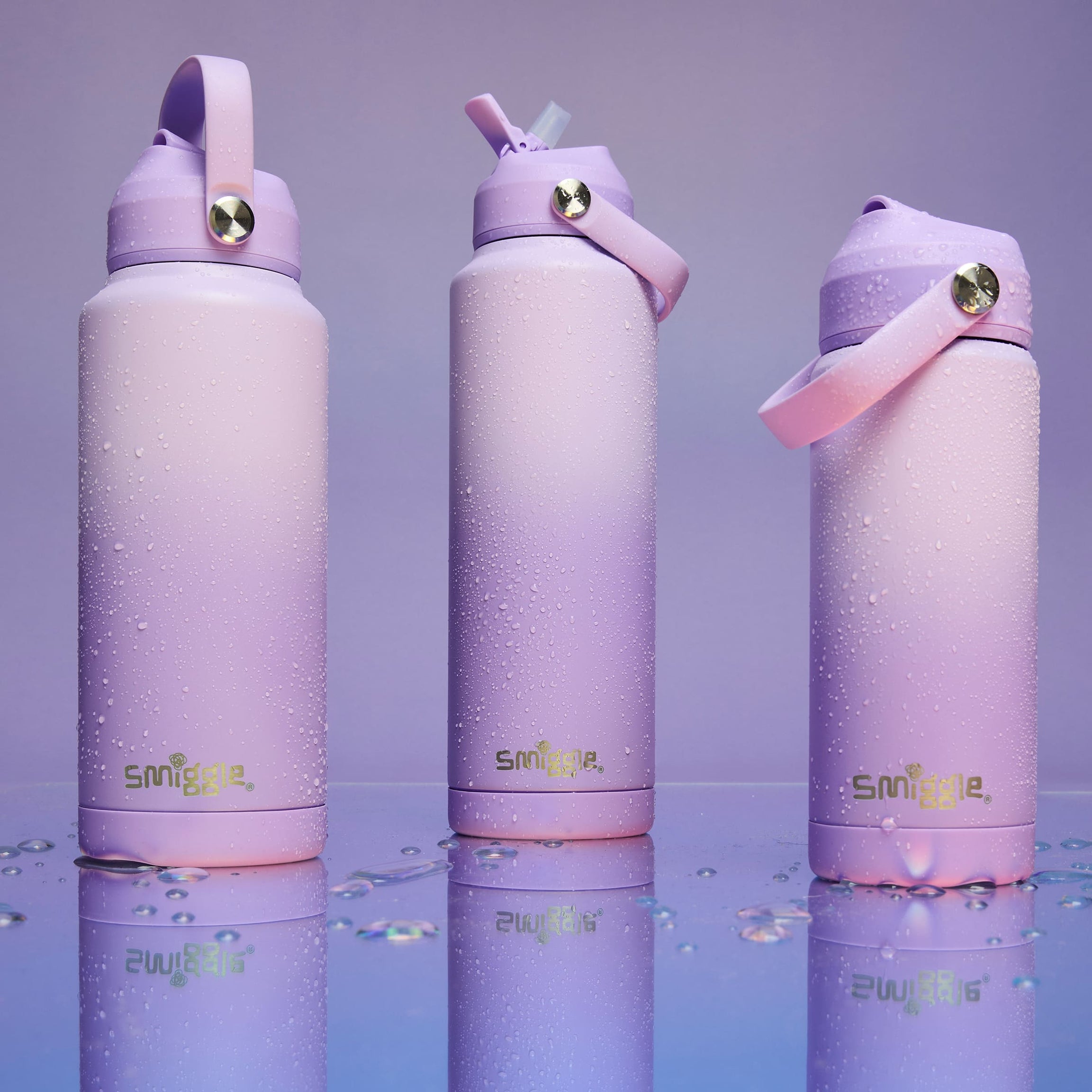 Smiggle - Squiggle इन्सुलेटेड 1.2L स्टेनलेस स्टील बॉटल