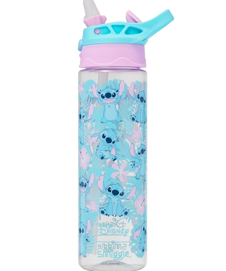 Smiggle - स्टिच 650ML ऑटोमैटिक पाइपेटली BPA मुक्त पानी की बोतल