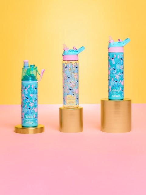 Smiggle - स्टिच 650ML ऑटोमैटिक पाइपेटली BPA मुक्त पानी की बोतल