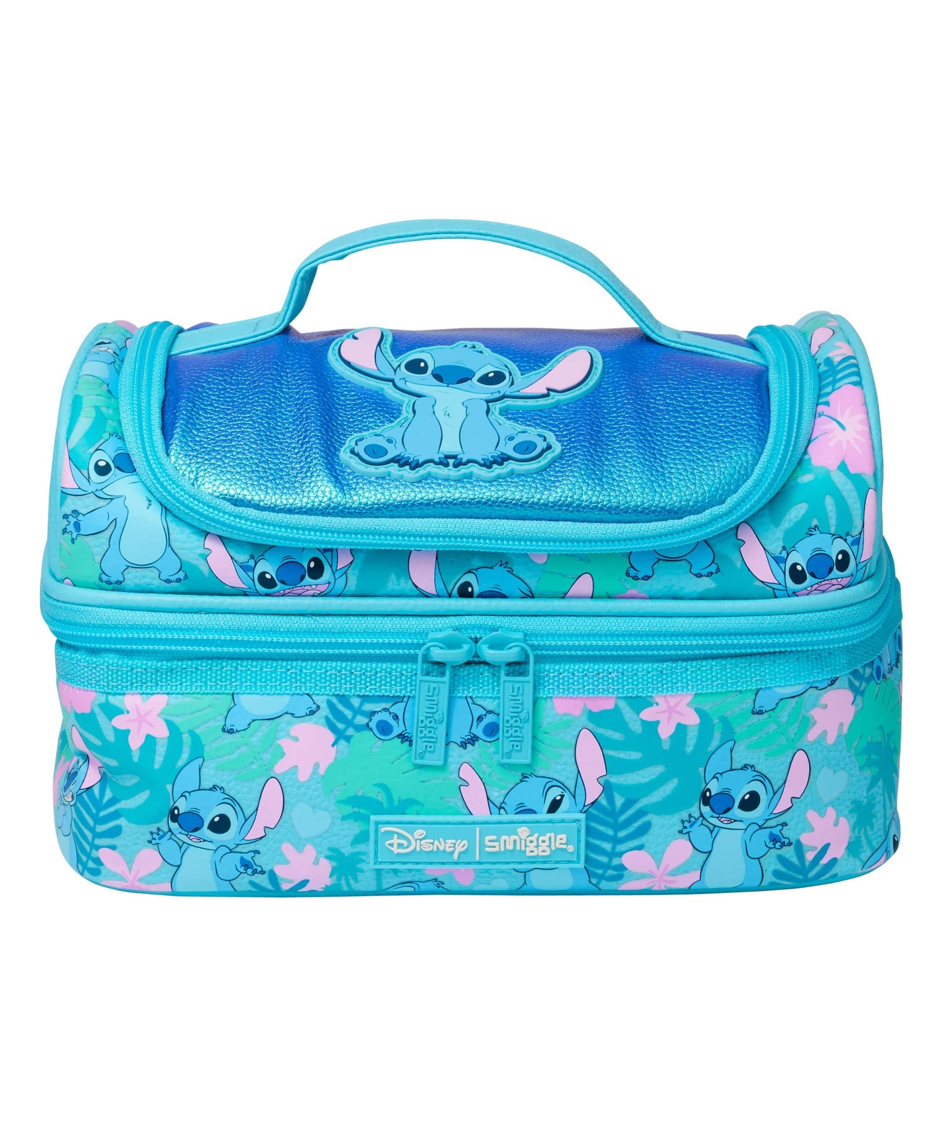 Smiggle - स्टिच डबल लेयर लंच बैग