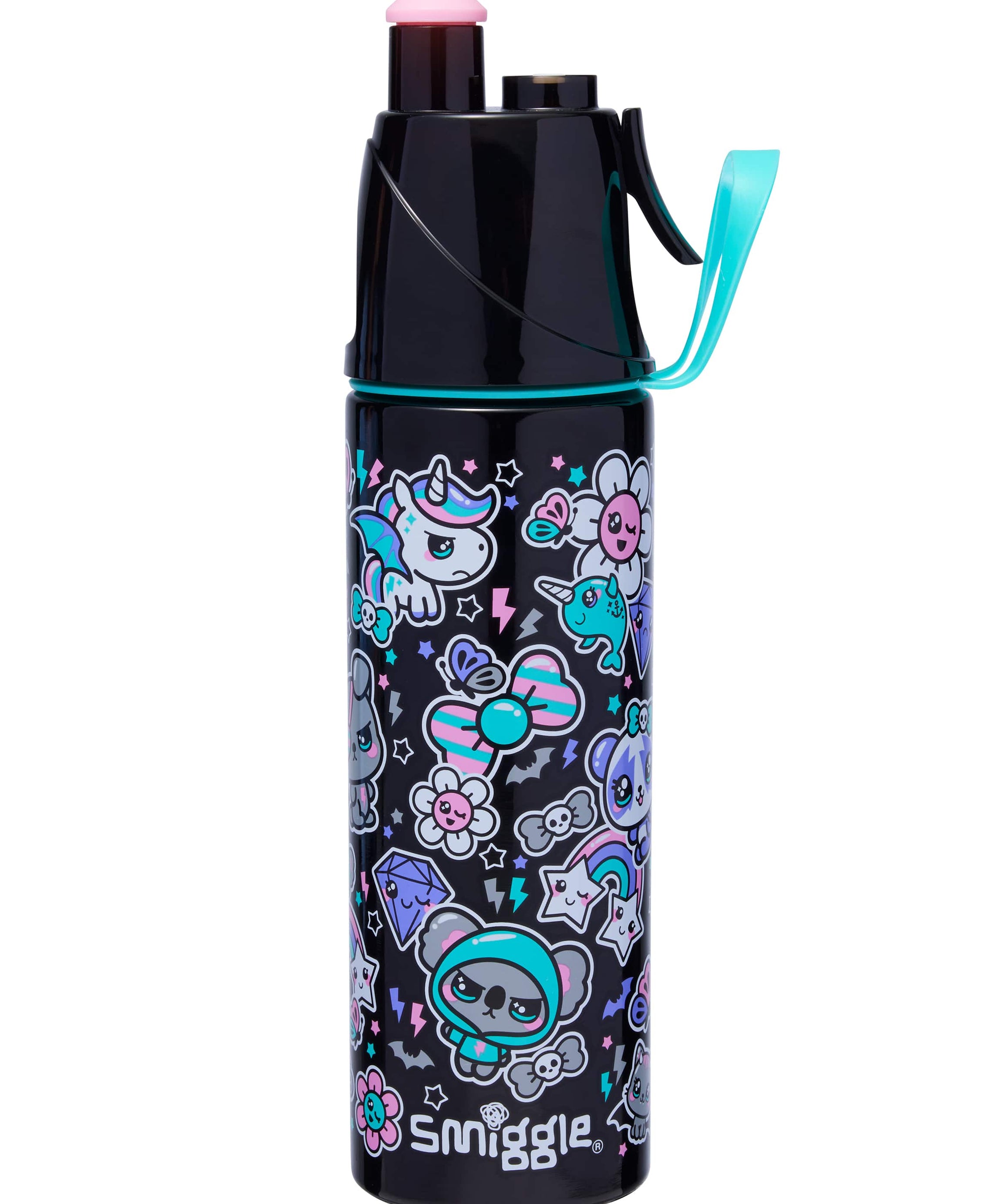 Smiggle - Trailblazer  पानी छिड़कने वाला 500ML स्टील की बोतल