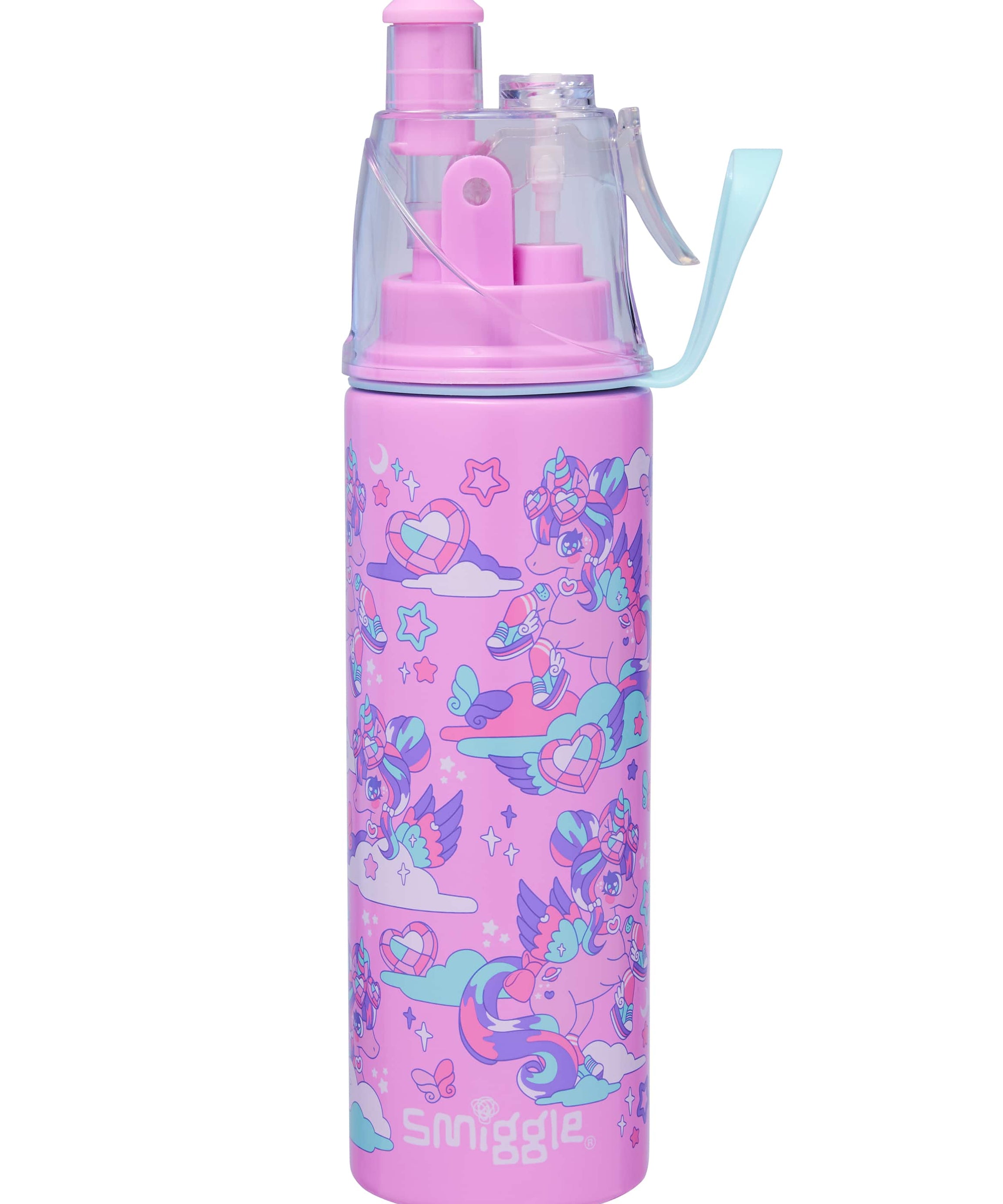 Smiggle - Trailblazer  पानी छिड़कने वाला 500ML स्टील की बोतल