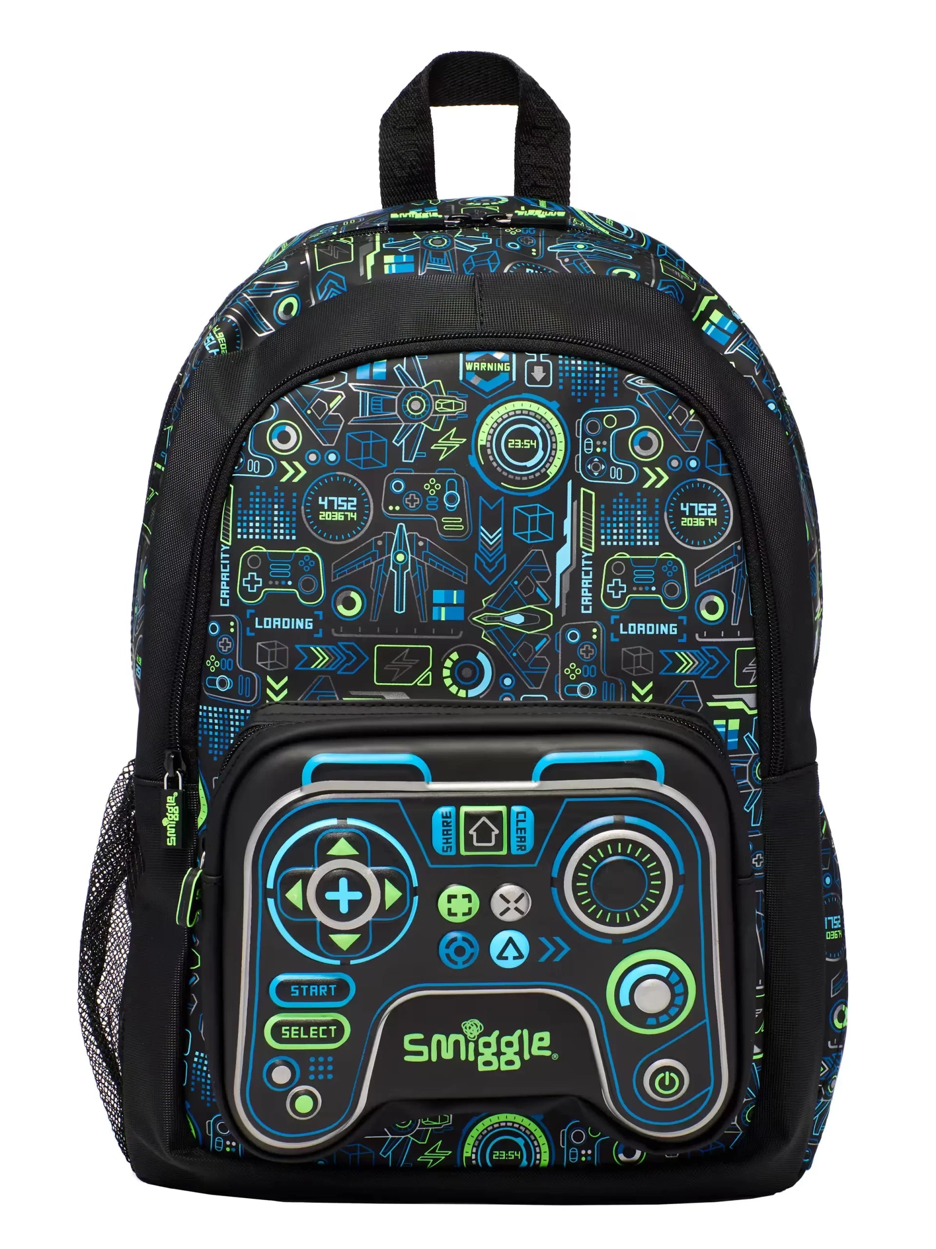 Smiggle - वर्चुअल क्लासिक स्कूल बैग
