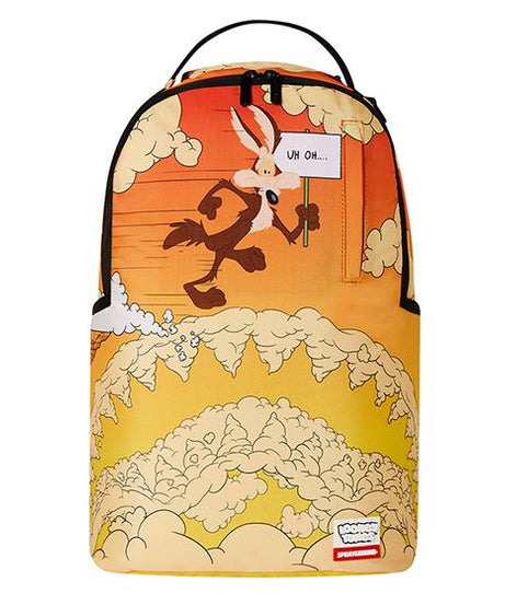 Sprayground - लूनी ट्यून्स कोयोट क्लिफ फॉल डीएलएक्सआर सर्ट चांटासी