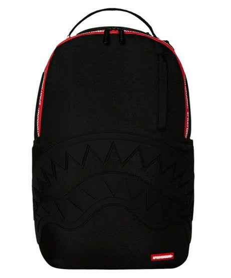 Sprayground - प्रिंटेड ज़िपर शार्क Dlxr बैकपैक