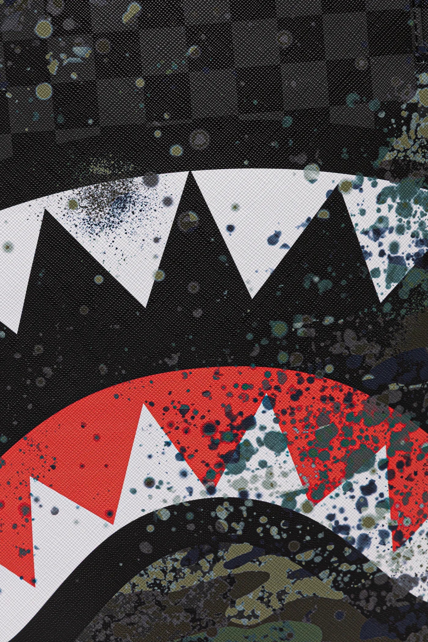 Sprayground - कैमो स्प्लैश Dlxsv बैकपैक