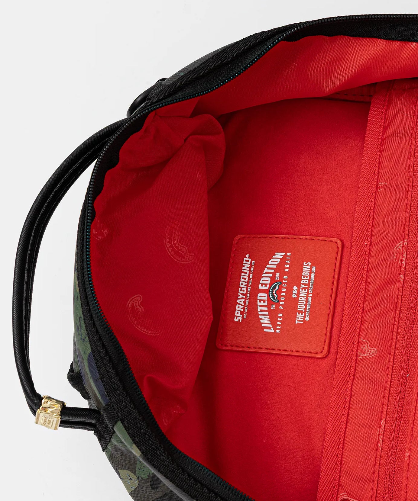 Sprayground - कैमो स्प्लैश Dlxsv बैकपैक