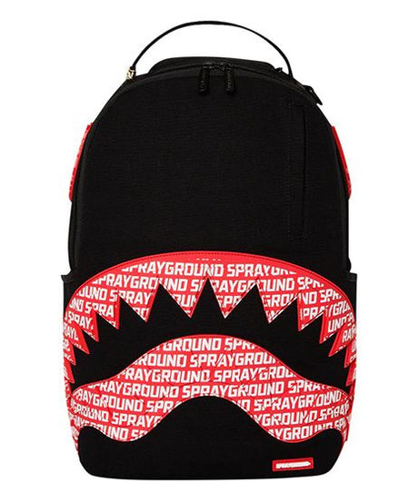 Sprayground - लोगो माउथ कोर Dlx कॉटन बैकपैक