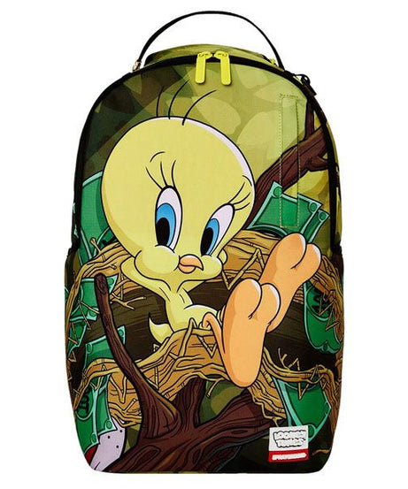 Sprayground - लूनी ट्यूनस ट्विटी मनी नेस्ट कोपेकबालिघी Dlxr सर्ट चांतासी