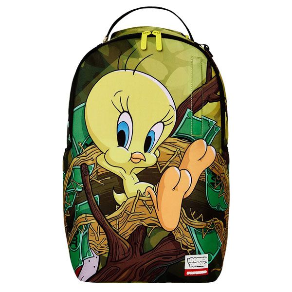 Sprayground - लूनी ट्यूनस ट्विटी मनी नेस्ट कोपेकबालिघी Dlxr सर्ट चांतासी