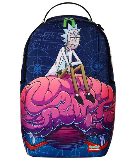 Sprayground - रिक और मॉर्टी मस्तिष्क शार्क Dlxr बैकपैक