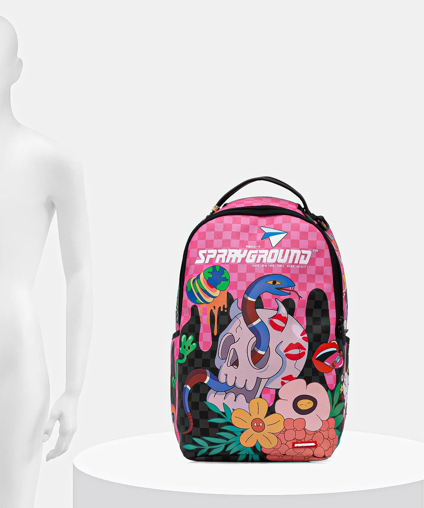 Sprayground - Wtf Skull Drip Dlxsv पीठ का बैग