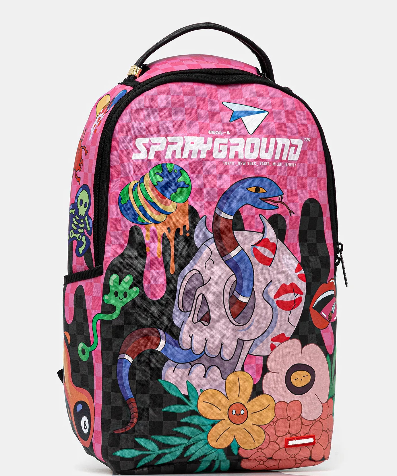 Sprayground - Wtf Skull Drip Dlxsv पीठ का बैग