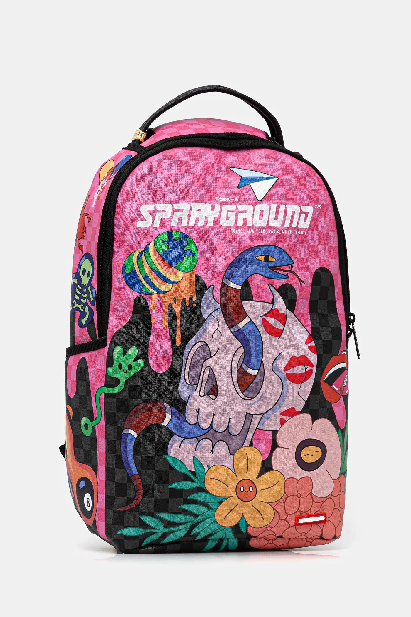 Sprayground - Wtf Skull Drip Dlxsv पीठ का बैग