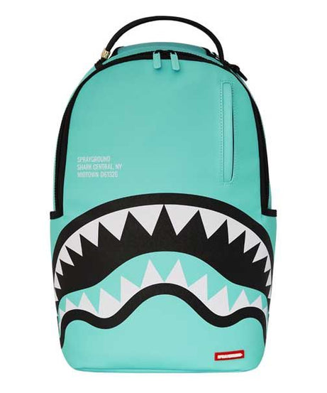 Sprayground - शार्क सेंट्रल एक्वा Dlxsv पीठ बैग