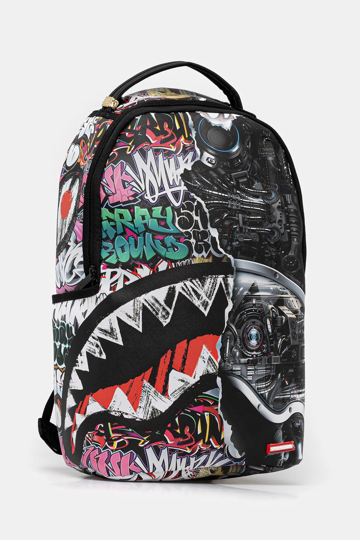 Sprayground - स्प्लिट साइबरशार्क Dlxsv बैकपैक