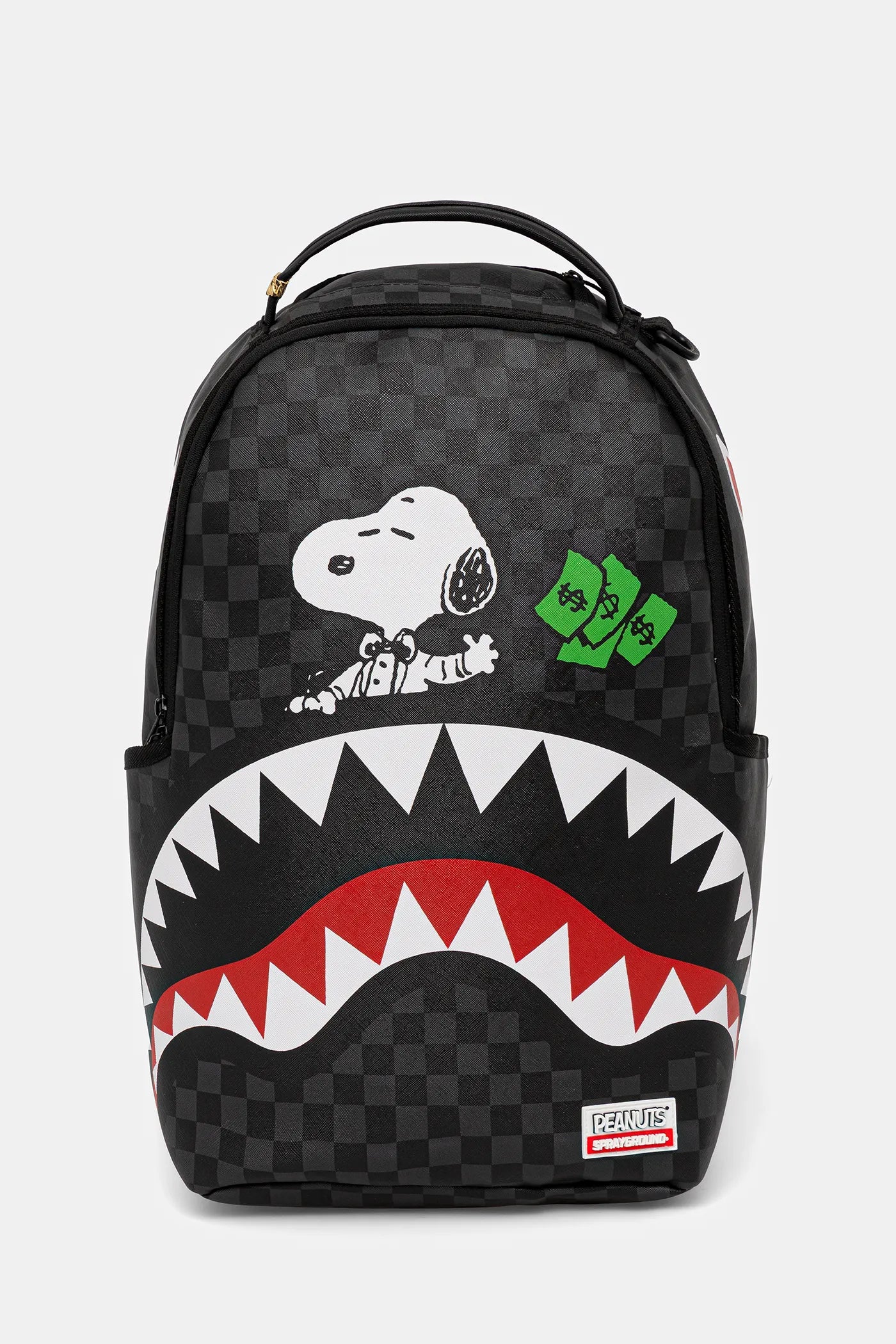 Sprayground - स्नूपी टॉप शार्क मनी Dlxsv बैकपैक