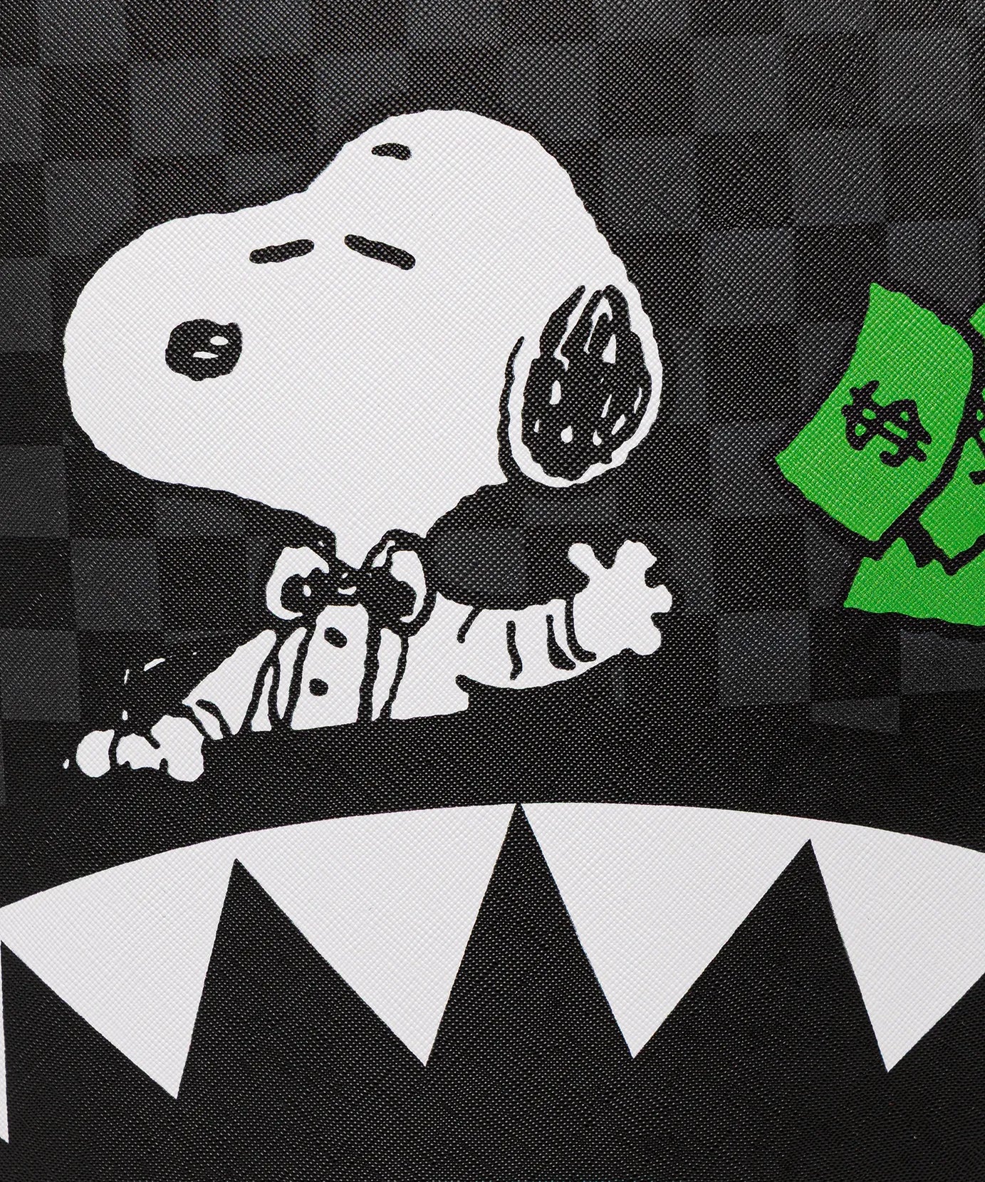 Sprayground - स्नूपी टॉप शार्क मनी Dlxsv बैकपैक