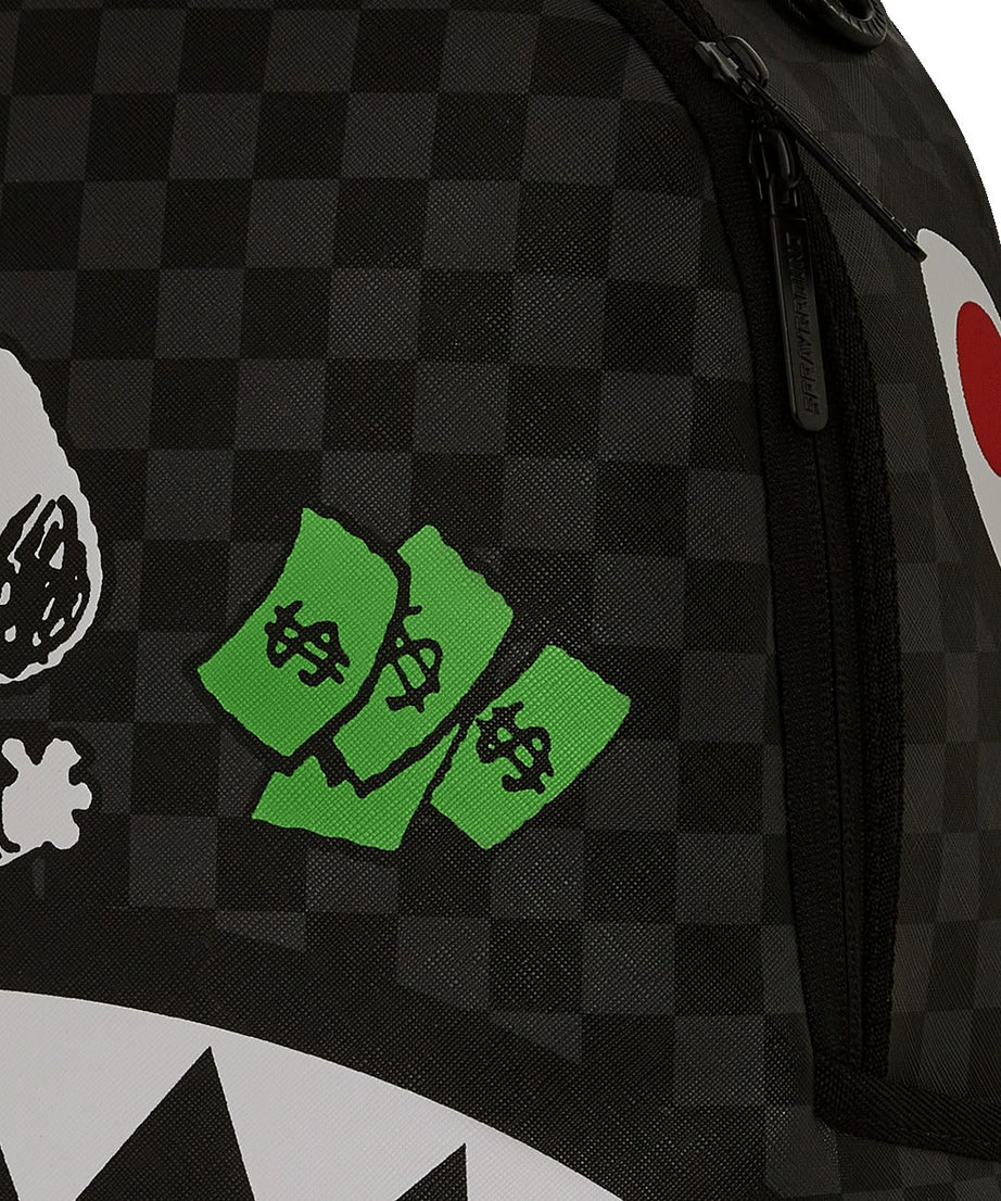 Sprayground - स्नूपी टॉप शार्क मनी Dlxsv बैकपैक