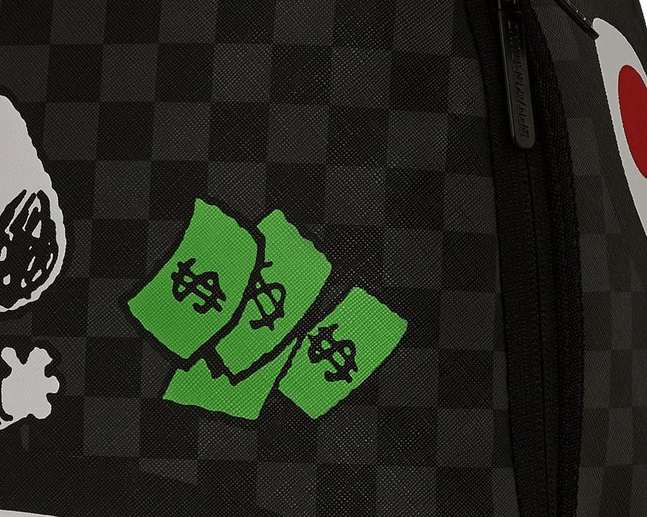 Sprayground - स्नूपी टॉप शार्क मनी Dlxsv बैकपैक