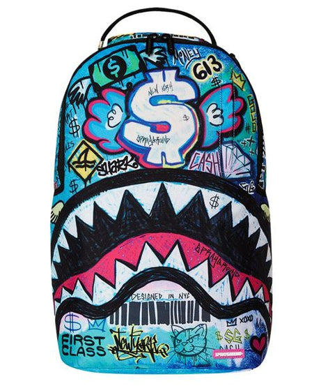 Sprayground - सड़क ग्राफ़िटी Dlxsv पीठ बैग