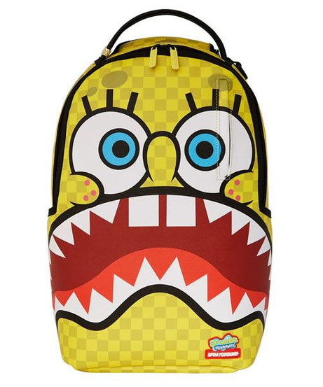 Sprayground - स्पंजबॉब चेकर्ड बॉब Dlxsv बैकपैक