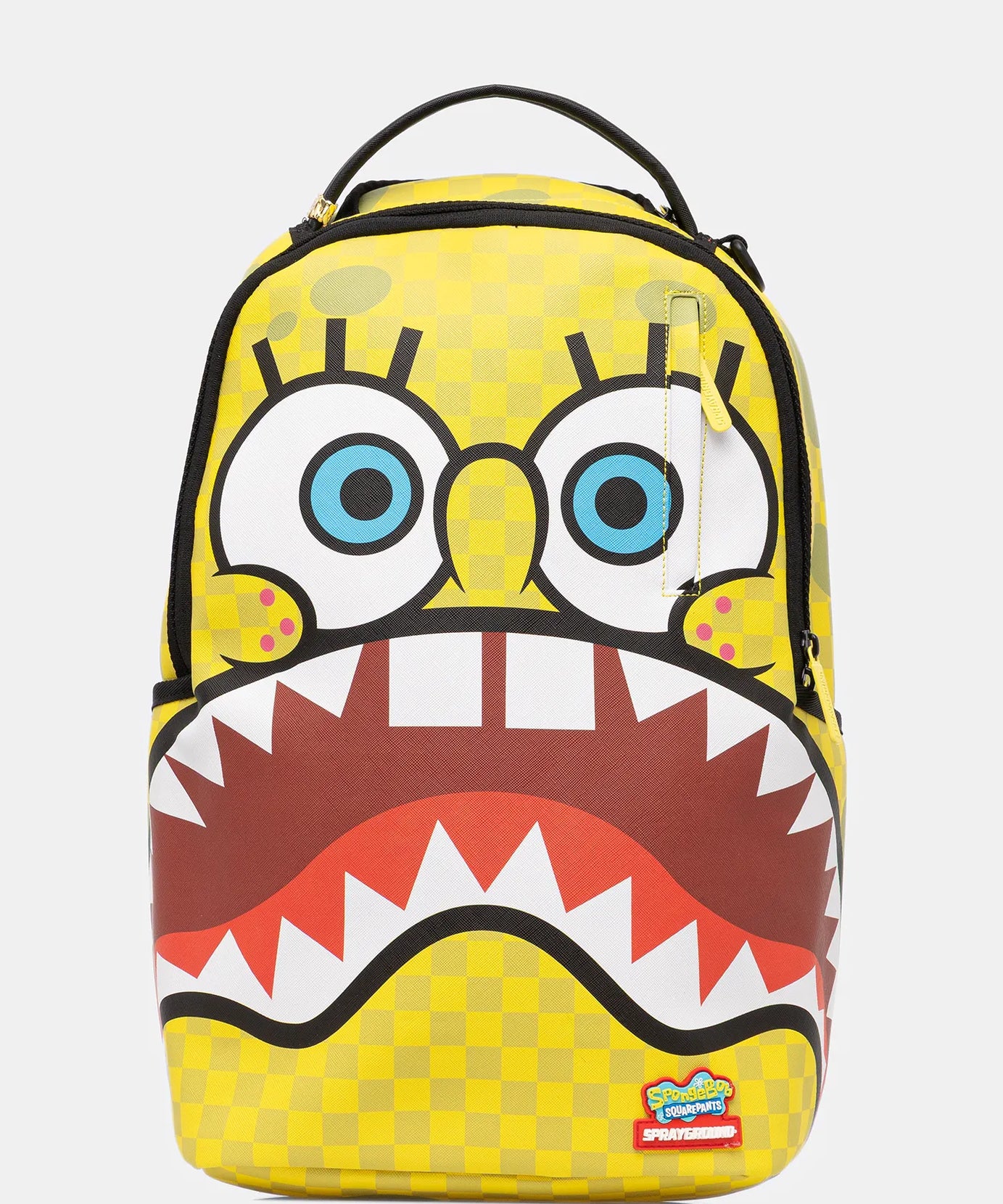Sprayground - स्पंजबॉब चेकर्ड बॉब Dlxsv बैकपैक