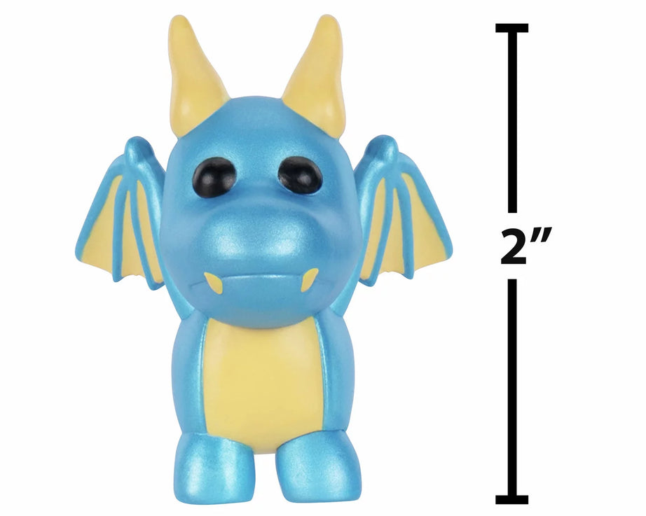 स्क्विशमैलोज़ - मुझे गोद लो! 6 का सेट पौराणिक ड्रैगन खिलौना आकृतियाँ