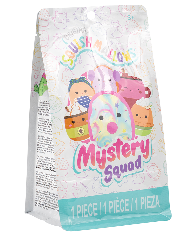 स्क्विशमैलोज़ - मिस्ट्री स्क्वाड सरप्राइज पैकेट 13 सेमी विशेष श्रृंखला प्लश खिलौना