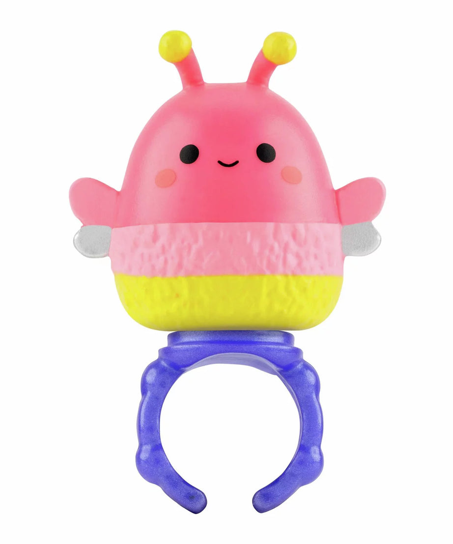 स्क्विशमैलोज़ - स्क्विश-ए-लॉन्ग्स 14 आकृति + अंगूठी सेट + 4 सहायक उपकरण विशेष श्रृंखला खिलौना