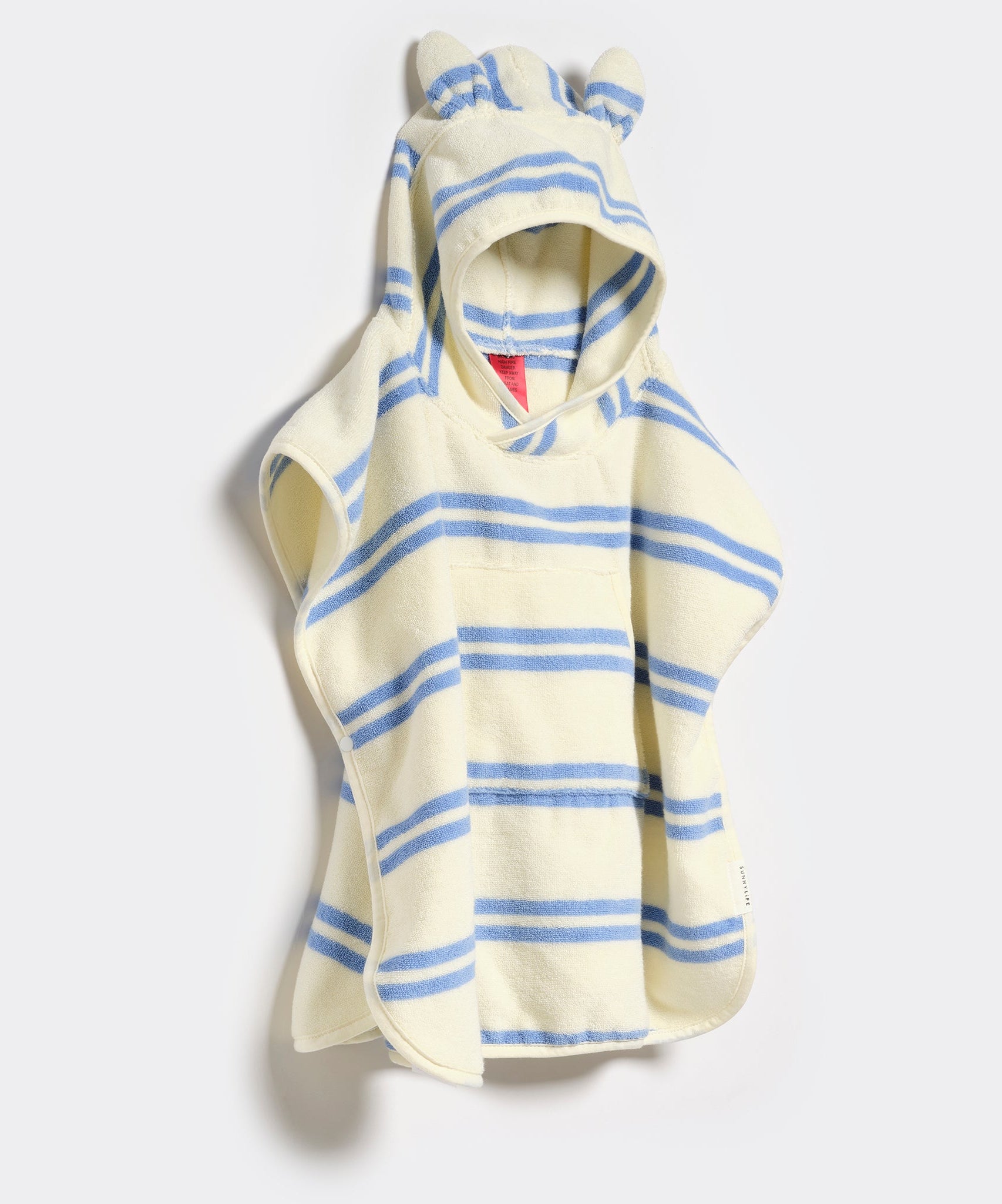 Sunnylife - बच्चों के लिए हुड वाला समुद्री तौलिया