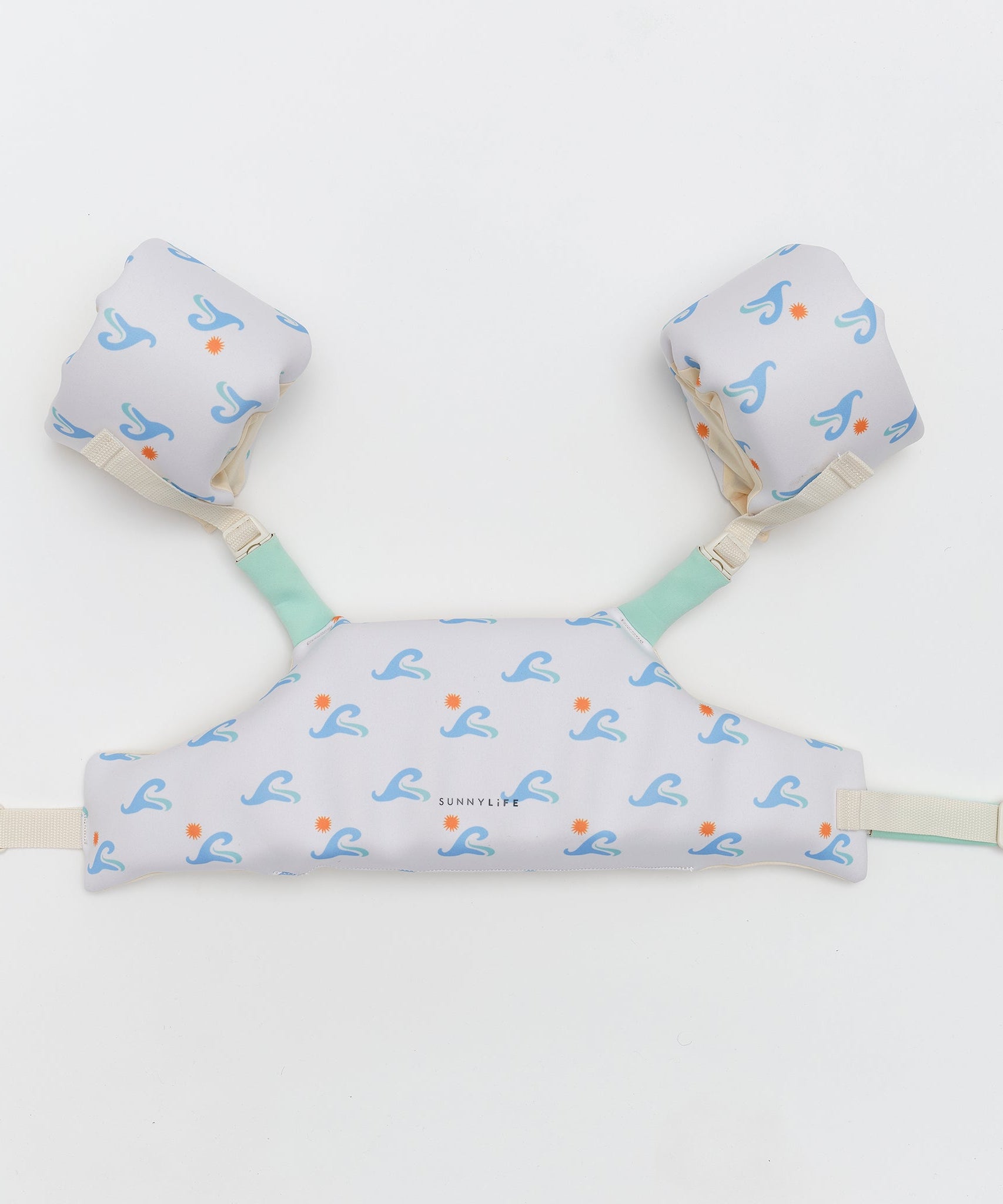 Sunnylife - बच्चों के लिए तैराकी आर्मबैंड वाली जीवन जैकेट 4-6 वर्ष