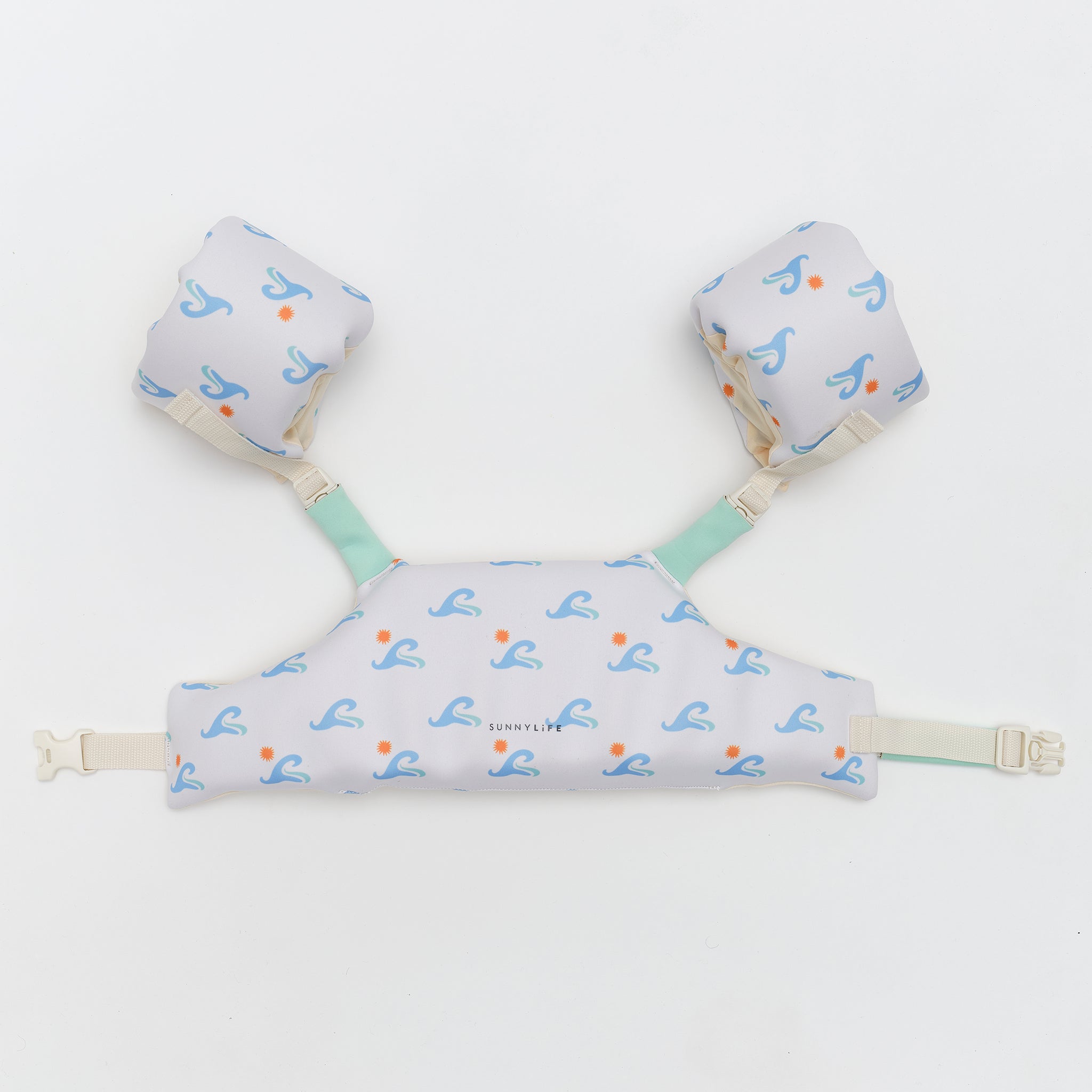 Sunnylife - बच्चों के लिए तैराकी आर्मबैंड वाली जीवन जैकेट 4-6 वर्ष