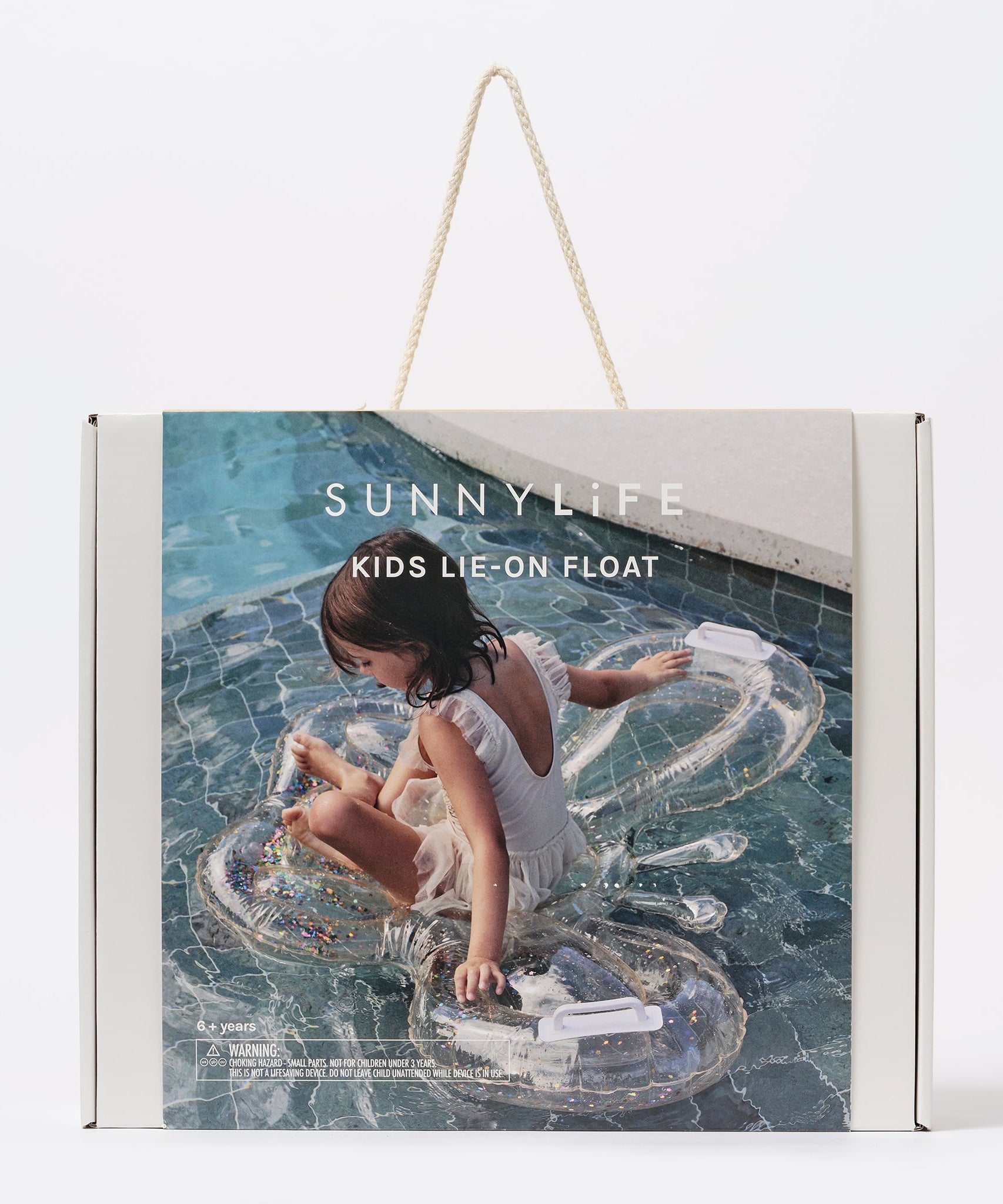 Sunnylife - कॉटन कैंडी बच्चों के तितली समुद्र और पूल गद्दा