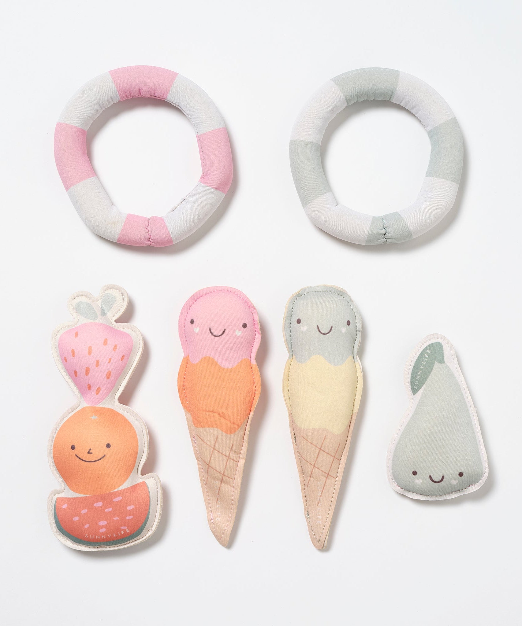 Sunnylife - कॉटन कैंडी समुद्र और पूल डाइविंग खिलौने