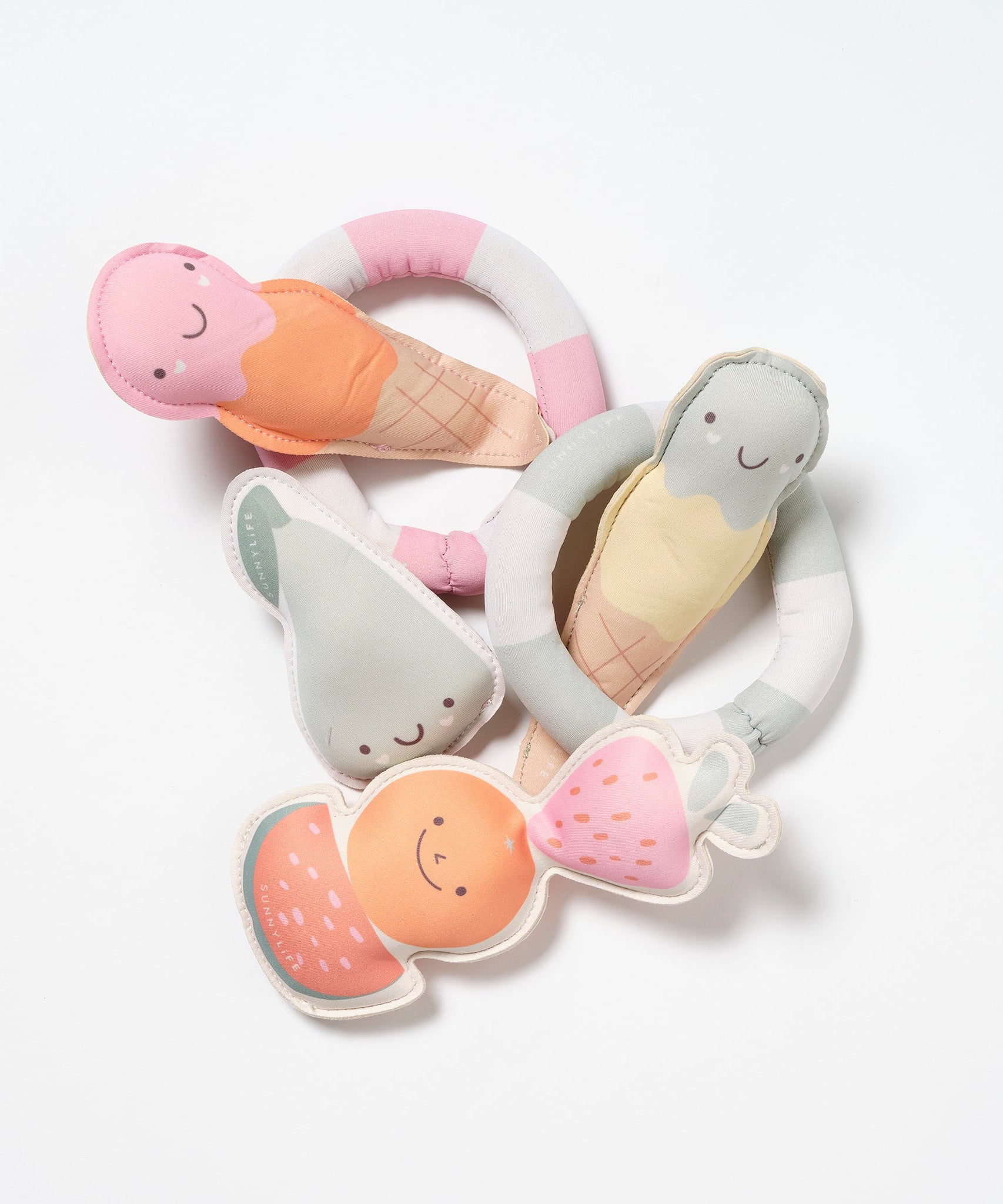 Sunnylife - कॉटन कैंडी समुद्र और पूल डाइविंग खिलौने