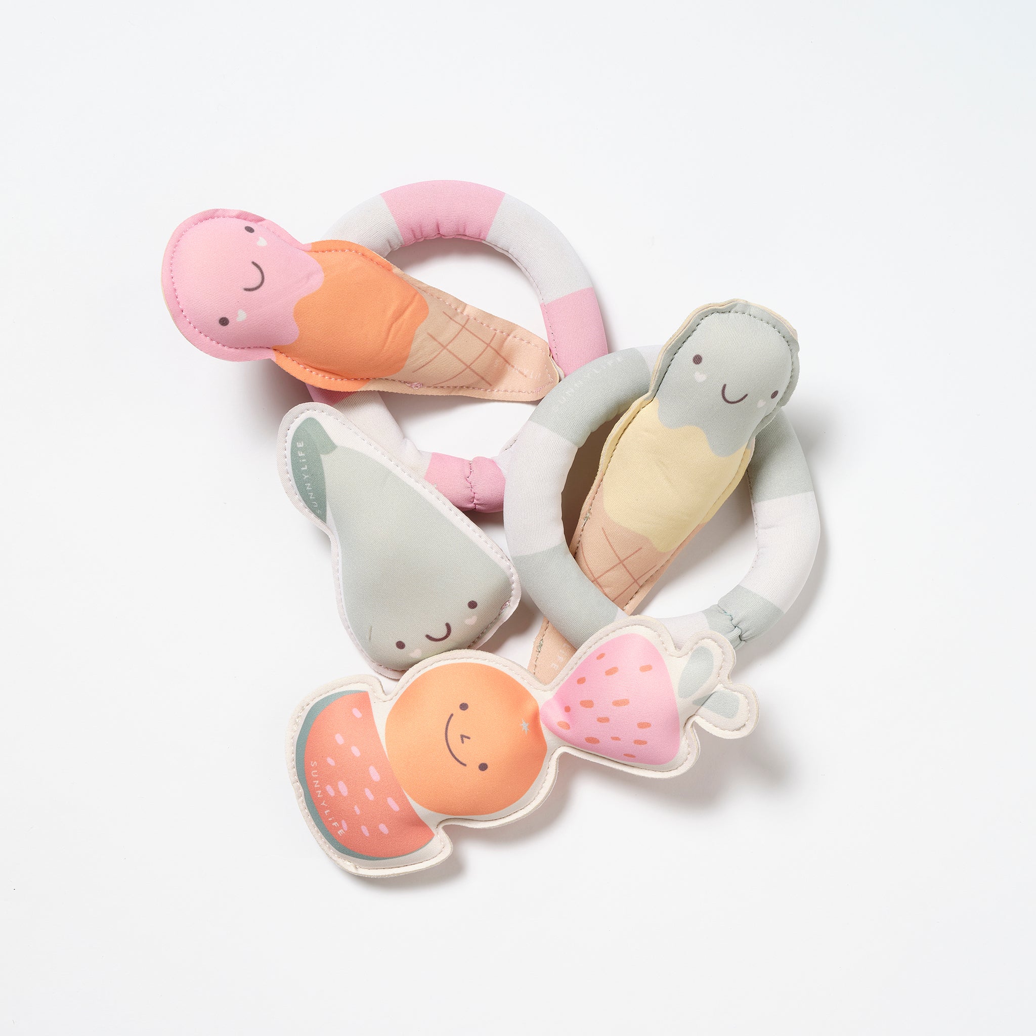 Sunnylife - कॉटन कैंडी समुद्र और पूल डाइविंग खिलौने