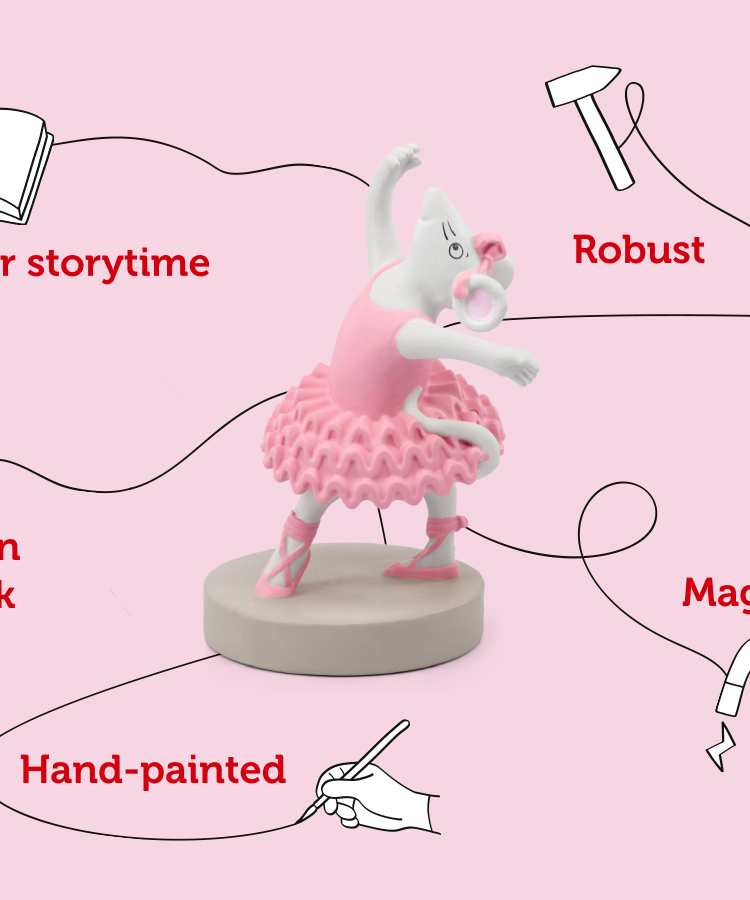 Tonies - एंजेलिना बैलेरिना अंग्रेज़ी ध्वनि आकृति