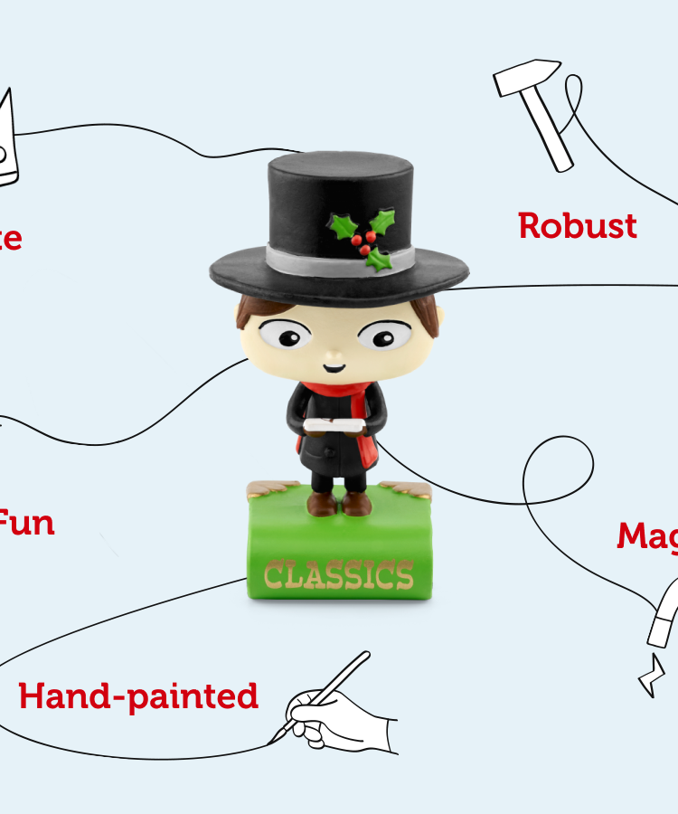 Tonies - एक क्रिसमस गीत और क्लासिक क्रिसमस कहानियाँ अंग्रेज़ी ध्वनि आकृति