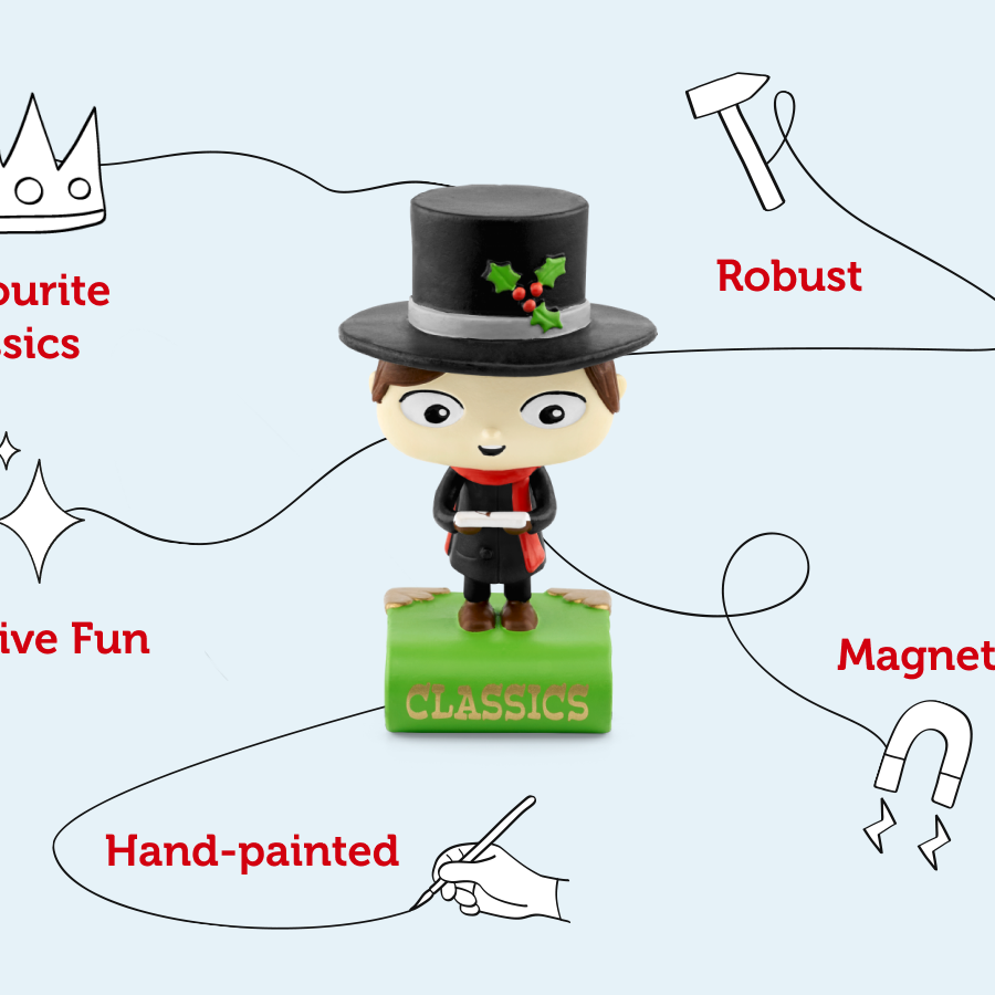 Tonies - एक क्रिसमस गीत और क्लासिक क्रिसमस कहानियाँ अंग्रेज़ी ध्वनि आकृति