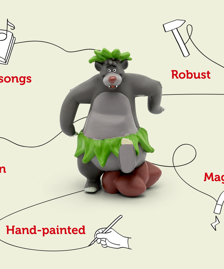 Tonies - Disney जंगल पुस्तक अंग्रेज़ी ध्वनि आकृति