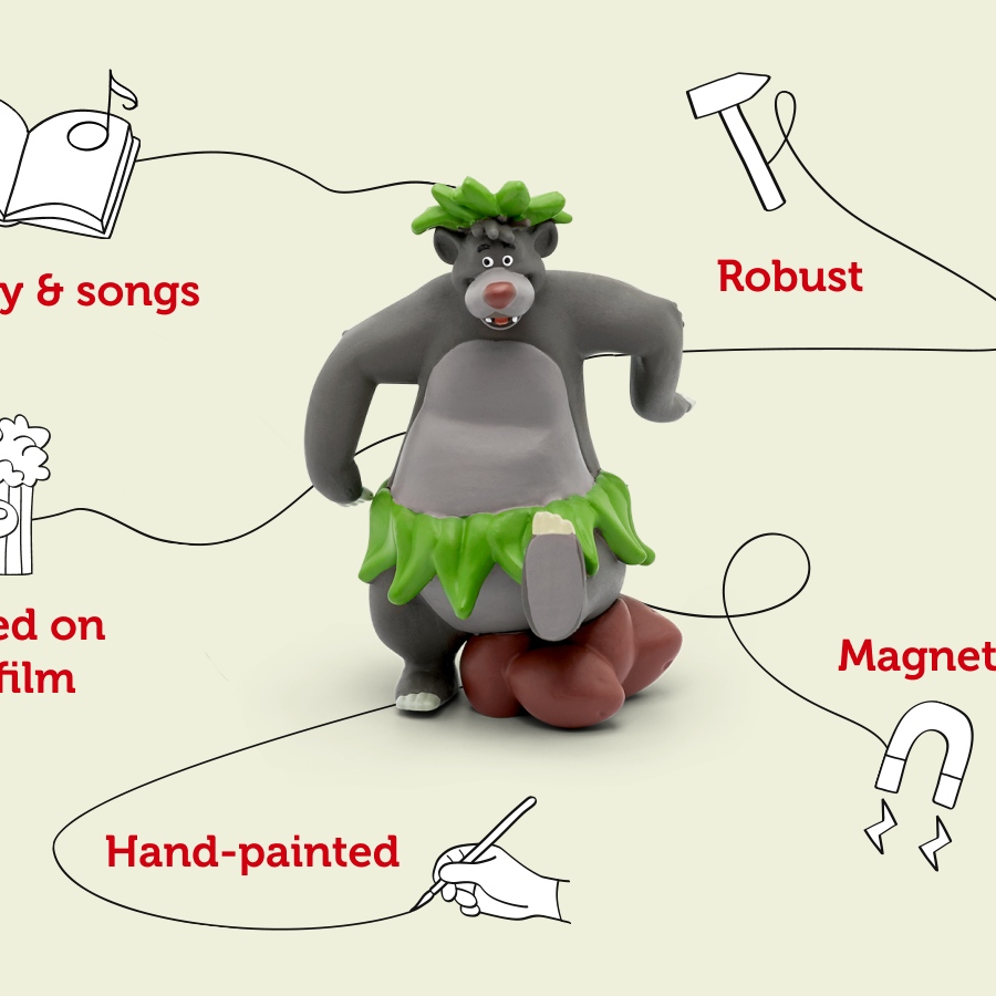 Tonies - Disney जंगल पुस्तक अंग्रेज़ी ध्वनि आकृति