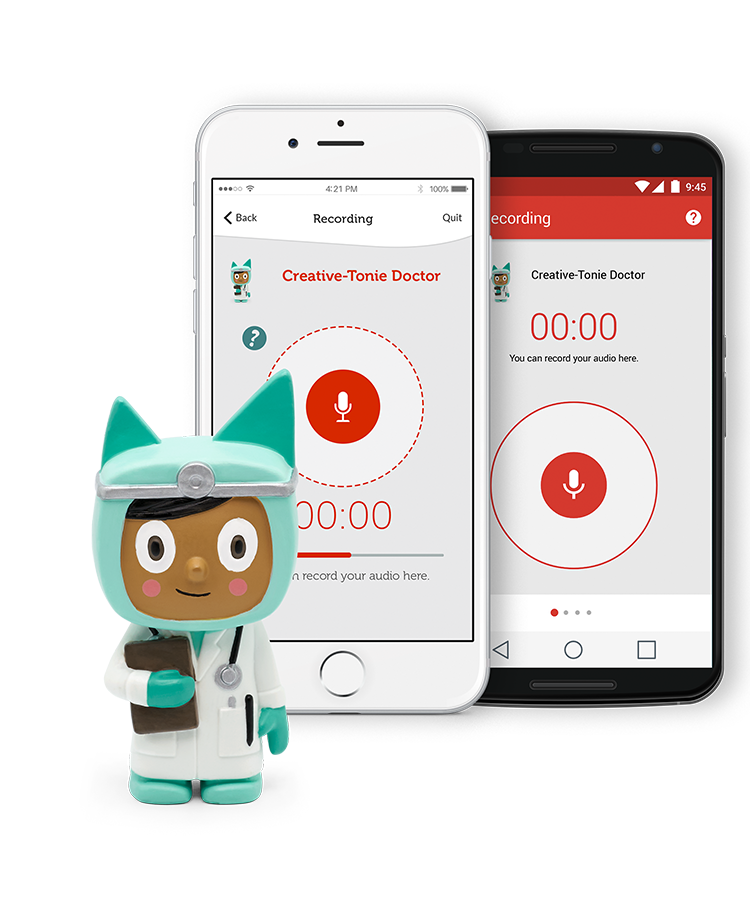 Tonies - डॉक्टर क्रिएटिव आवाज़ रिकॉर्डिंग आकृति