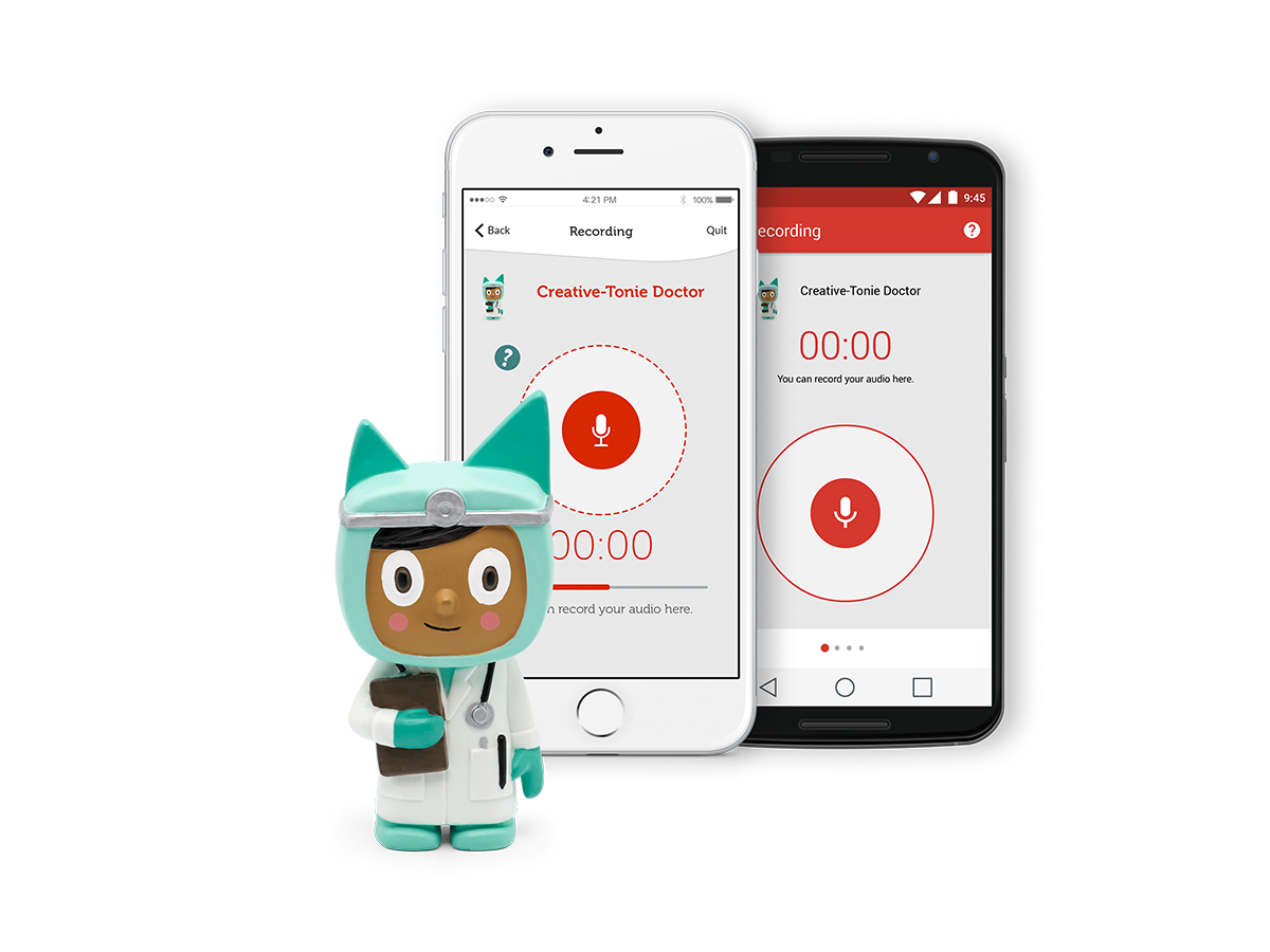 Tonies - डॉक्टर क्रिएटिव आवाज़ रिकॉर्डिंग आकृति