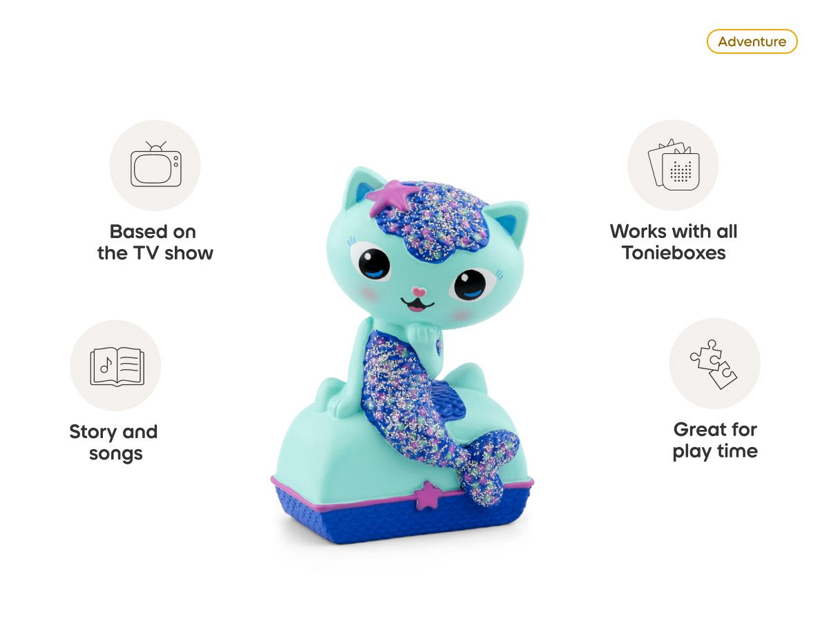 Tonies - गैबी का डॉलहाउस मर्कैट अंग्रेज़ी आवाज़ वाला फिगर